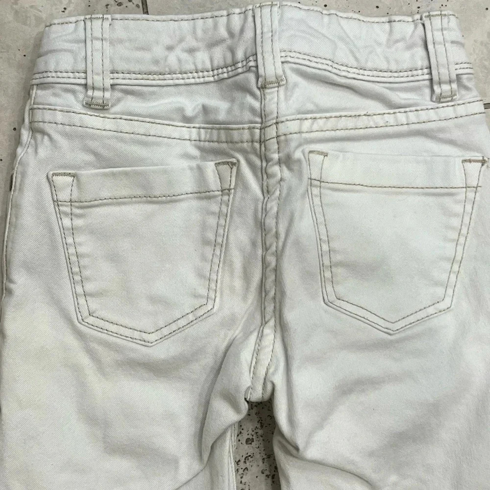 Mini Boden Light Denim Shorts - Picture 6 of 6